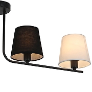 Светильник на штанге ILLUMICO Beti IL8134-4COU-79 BK Beti цвет плафона/подвески Белый, Черный, цвет арматуры Черный-2