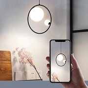 Подвесной светильник Imperiumloft INGRUN ingrun01 цвет плафона/подвески Белый, цвет арматуры Черный-3