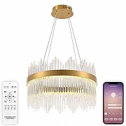 Подвесной светильник Natali Kovaltseva 8315 INNOVATION STYLE 83156 цвет плафона/подвески Прозрачный, цвет арматуры Золото-1