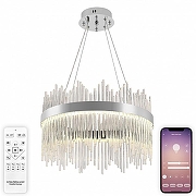 Подвесной светильник Natali Kovaltseva 8315 INNOVATION STYLE 83157 цвет плафона/подвески Прозрачный, цвет арматуры Хром-2