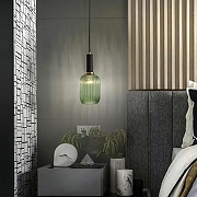 Подвесной светильник Imperiumloft Ferm Living Chinese Lantern A Brass / Green IRIS01 цвет плафона/подвески Зеленый, цвет арматуры Латунь-2