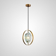 Подвесной светильник Imperiumloft Isendo One ISENDO-ONE01 цвет плафона/подвески Голубой, цвет арматуры Золото-3