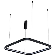 Подвесной светильник Italline IT013-6024 IT013-6024 black 3000K цвет плафона/подвески Белый, Черный, цвет арматуры Черный