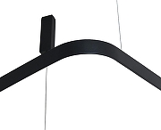 Подвесной светильник Italline IT013-6031 IT013-6031 black 3000K цвет плафона/подвески Белый, Черный, цвет арматуры Черный-5