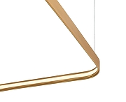 Подвесной светильник Italline IT013-6031 IT013-6031 gold 3000K цвет плафона/подвески Белый, Золото, цвет арматуры Золото-7