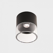 Накладной светильник Italline IT014-0201 IT014-0201 black цвет плафона/подвески Прозрачный, Черный, цвет арматуры Черный-1