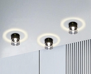 Накладной светильник Italline IT014-0201 IT014-0201 black цвет плафона/подвески Прозрачный, Черный, цвет арматуры Черный-3