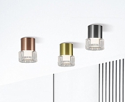 Накладной светильник Italline IT014-0202 IT014-0202 dark silver цвет плафона/подвески Прозрачный, Хром, цвет арматуры Хром-1