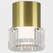 Накладной светильник Italline IT014-0202 IT014-0202 gold цвет плафона/подвески Золото, Прозрачный, цвет арматуры Золото