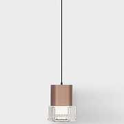 Подвесной светильник Italline IT014-0203 IT014-0203 rose gold цвет плафона/подвески Золото, Прозрачный, цвет арматуры Золото