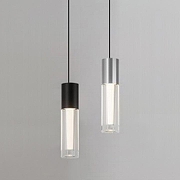 Подвесной светильник Italline IT014-0204 IT014-0204 dark silver цвет плафона/подвески Прозрачный, Хром, цвет арматуры Хром-2