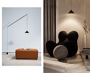 Светильник на растяжке Italline IT03-1429 IT03-1429 black/orange цвет плафона/подвески Оранжевый, Черный, цвет арматуры Черный-4