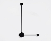 Накладной светильник Italline IT03-1436 IT03-1436 black цвет плафона/подвески Черный, цвет арматуры Черный-1