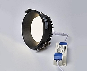 Встраиваемый светильник Italline IT06-6013 black 3000K цвет Черный-2