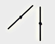 Бра Italline IT08-80 IT08-8020 black цвет плафона/подвески Черный, цвет арматуры Черный-2