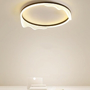 Накладной светильник Imperiumloft IZELIN izelin01 цвет плафона/подвески Прозрачный, цвет арматуры Черный-1