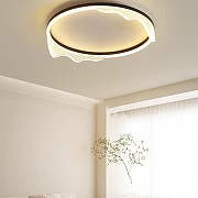 Накладной светильник Imperiumloft IZELIN izelin01 цвет плафона/подвески Прозрачный, цвет арматуры Черный-2