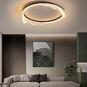 Накладной светильник Imperiumloft IZELIN izelin01 цвет плафона/подвески Прозрачный, цвет арматуры Черный-5