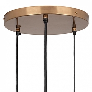 Подвесной светильник Covali JPL-23218 цвет плафона/подвески Белый, Латунь, цвет арматуры Латунь-2