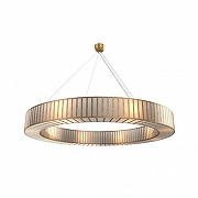 Подвесной светильник Covali JPL-23507 цвет плафона/подвески Белый, Латунь, цвет арматуры Латунь-2