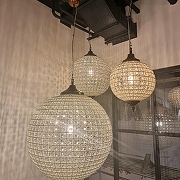 Подвесной светильник Covali JPL-23638 цвет плафона/подвески Белый, Прозрачный, цвет арматуры Медь-4