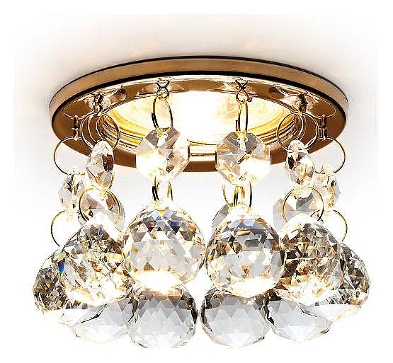 Встраиваемый светильник Ambrella Light K K2051 CL/G 