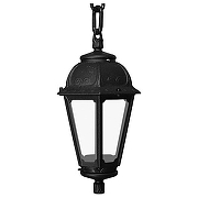 Подвесной светильник Fumagalli Saba K22.120.000.AXF1R цвет плафона/подвески Прозрачный, цвет арматуры Черный