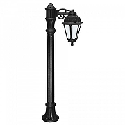 Ландшафтный светильник Fumagalli Saba K22.163.S10.AYF1R цвет плафона/подвески Опал, Черный, цвет арматуры Черный