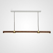 Подвесной светильник Imperiumloft KEMI KEMI01 цвет плафона/подвески Белый, Коричневый, цвет арматуры Белый-1