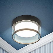 Встраиваемый светильник Эра KL82 BK цвет плафона/подвески Прозрачный, цвет арматуры Черный-7