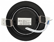 Встраиваемый светильник Эра KL LED 25A-5 3K BK цвет Черный-4