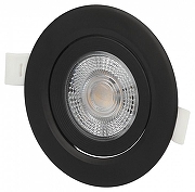 Встраиваемый светильник Эра KL LED 25A-5 3K BK цвет Черный-5