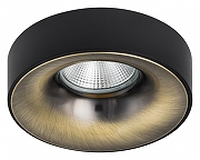 Встраиваемый светильник Lightstar Lev1go L01002127 цвет Бронза, Черный