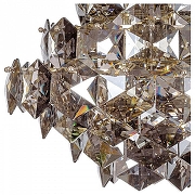 Подвесной светильник L'Arte Luce L06012 цвет плафона/подвески Светло-серый, цвет арматуры Золото-1