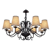 Подвесной светильник L'Arte Luce Chalet L17808.03 цвет плафона/подвески Серый, цвет арматуры Коричневый