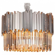 Подвесной светильник L'Arte Luce L21516.98 цвет плафона/подвески Прозрачный, цвет арматуры Хром-1