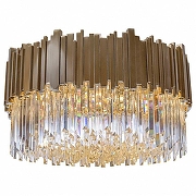 Подвесной светильник L'Arte Luce L21520.92 цвет плафона/подвески Прозрачный, цвет арматуры Золото