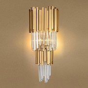 Бра L'Arte Luce L21524.92 цвет плафона/подвески Прозрачный, цвет арматуры Золото-1