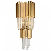 Бра L'Arte Luce L21524.92 цвет плафона/подвески Прозрачный, цвет арматуры Золото-2