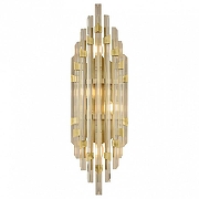 Бра L'Arte Luce L22824.86 цвет плафона/подвески Прозрачный, цвет арматуры Латунь