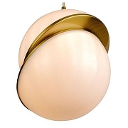 Подвесной светильник L'Arte Luce L24762 цвет плафона/подвески Белый, цвет арматуры Латунь