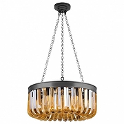 Подвесной светильник L'Arte Luce L28706 цвет плафона/подвески Оранжевый, цвет арматуры Черный-2