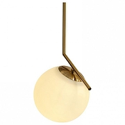 Подвесной светильник L'Arte Luce L33261 цвет плафона/подвески Белый, цвет арматуры Бронза