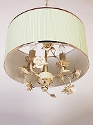 Подвесной светильник Manne L.7510 L.7510-3 CREAM цвет плафона/подвески Зеленый, цвет арматуры Бронза-3