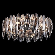 Подвесной светильник L'Arte Luce L92412.92 цвет плафона/подвески Светло-серый, Прозрачный, цвет арматуры Золото