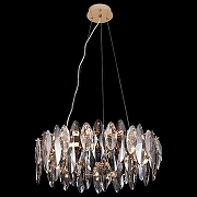 Подвесной светильник L'Arte Luce L92412.92 цвет плафона/подвески Светло-серый, Прозрачный, цвет арматуры Золото-1