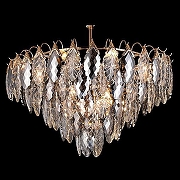 Подвесной светильник L'Arte Luce L92514.92 цвет плафона/подвески Светло-серый, Прозрачный, цвет арматуры Золото