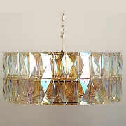 Подвесной светильник Abrasax Frieda L.9301-24GO цвет плафона/подвески Прозрачный, цвет арматуры Золото