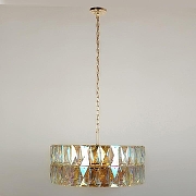 Подвесной светильник Abrasax Frieda L.9301-24GO цвет плафона/подвески Прозрачный, цвет арматуры Золото-3