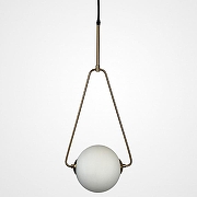 Подвесной светильник Imperiumloft LAVALIERE LAVALIERE01 цвет плафона/подвески Белый, цвет арматуры Золото